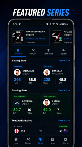 Wikto: Cricket Live Line Score screenshot
