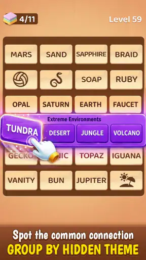 Word Association Match Puzzle screenshot