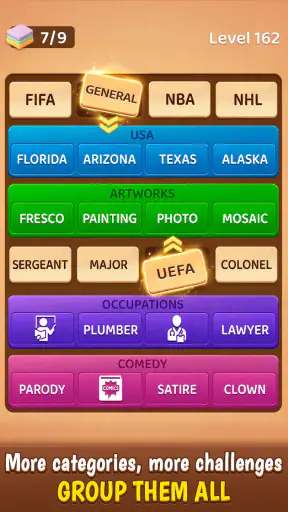Word Association Match Puzzle screenshot