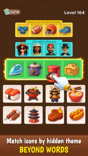 Word Association Match Puzzle screenshot