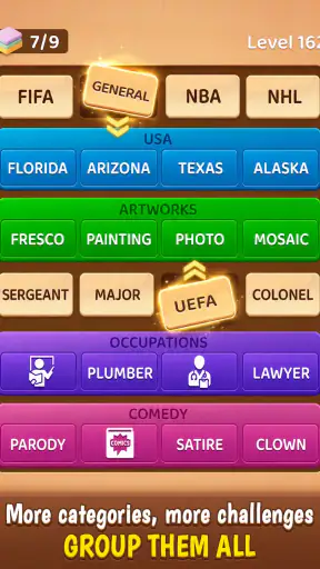 Word Association Match Puzzle screenshot