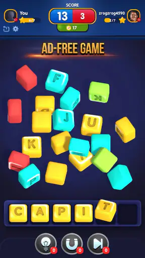 Word Match 3D - मास्टर पहेली screenshot