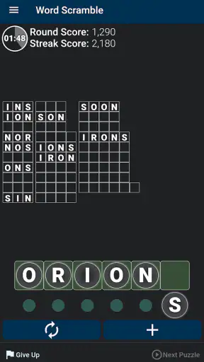 Word Scramble screenshot