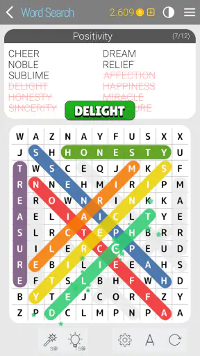 Word Search Evolved screenshot