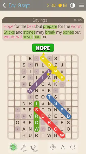 Word Search Evolved screenshot