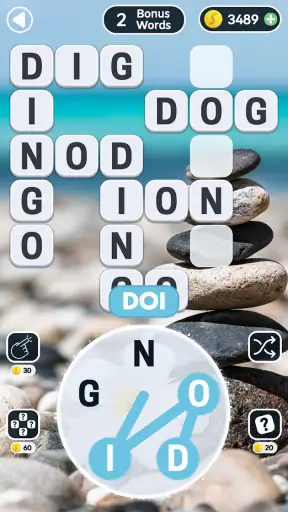 Word Swipe Crossword Puzzle screenshot
