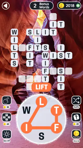 Word Swipe Crossword Puzzle screenshot