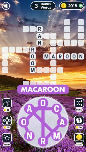 Word Swipe Crossword Puzzle screenshot