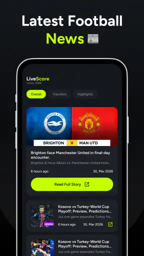 World Cup Live Scores & Stats screenshot