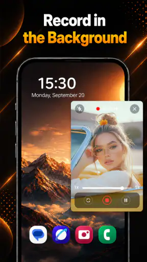 xCam बैकग्राउंड रिकॉर्डर screenshot