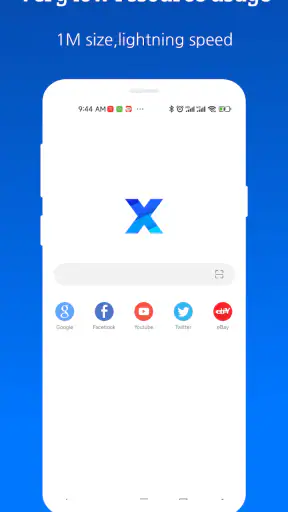 XminiBrowser-Mini Fast Browser screenshot