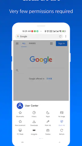 XminiBrowser-Mini Fast Browser screenshot