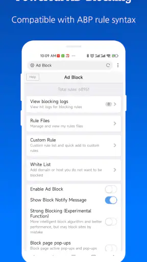 XminiBrowser-Mini Fast Browser screenshot