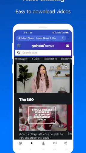 XminiBrowser-Mini Fast Browser screenshot