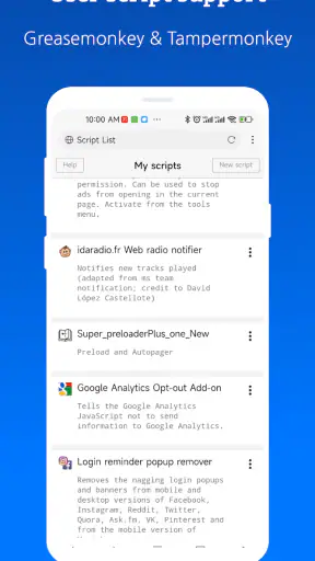 XminiBrowser-Mini Fast Browser screenshot