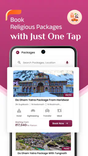 YatraDham Online Rooms Booking screenshot