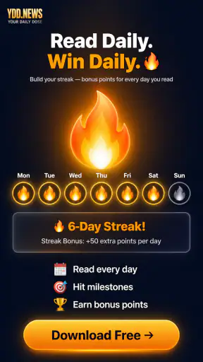 YDD News: Read & Earn Rewards screenshot
