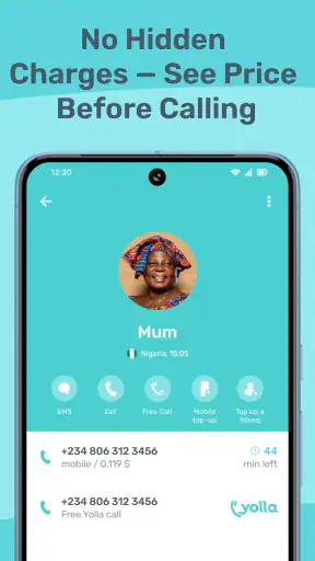 Yolla: International Calls App screenshot