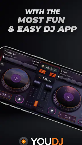 YouDJ Mixer - Easy DJ app screenshot