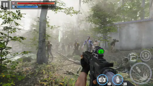 Zombie Fire 3D: Offline Game screenshot
