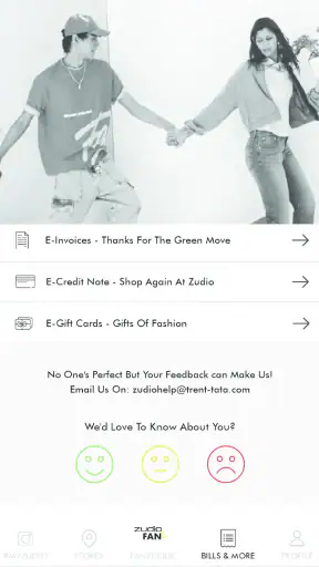 ZUDIO FANZ screenshot