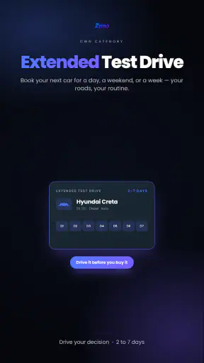 Zymo: Self Drive Car Rental screenshot