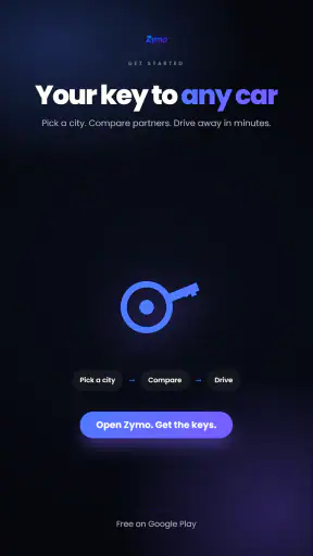 Zymo: Self Drive Car Rental screenshot