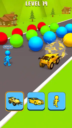 आकार परिवर्तन: बदलती कार screenshot
