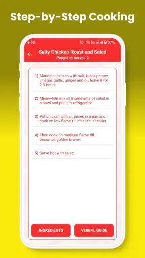 आसान खाना पकाने की विधियाँ screenshot
