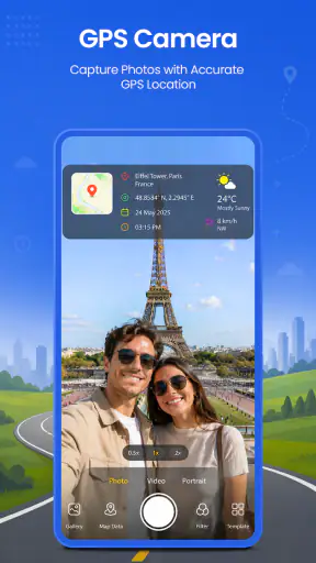 आसान रूट मैप: GPS नेविगेशन screenshot