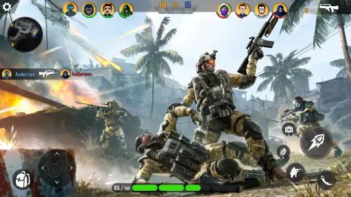 एफपीएस कमांडो गुन खेल ३डी screenshot