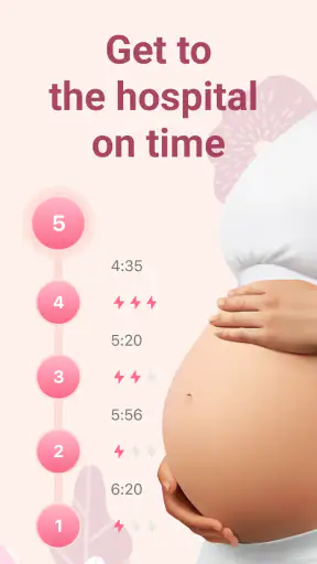 कॉनट्रैक्शन काउंटर और टाइमर screenshot