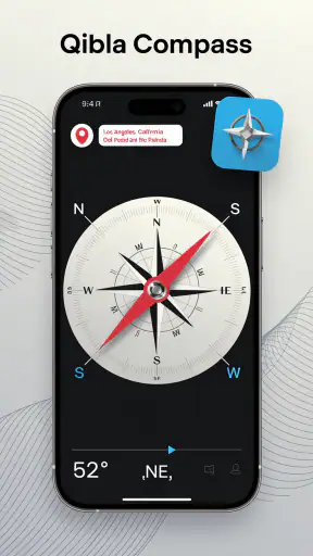 क़िबला कंपास: डिजिटल कंपास screenshot