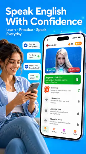घर बैठे भाषा सीखने वाला एआई ऐप screenshot