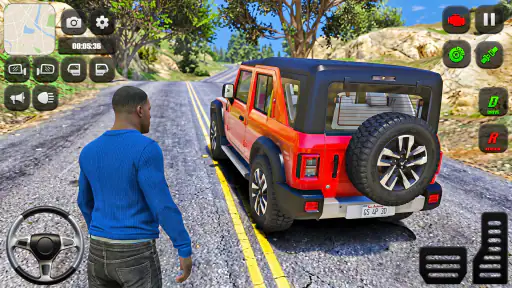 जीप ड्राइविंग गेम्स 3D screenshot