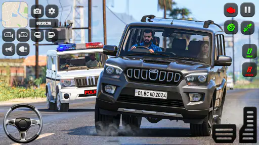 जीप ड्राइविंग गेम्स 3D screenshot