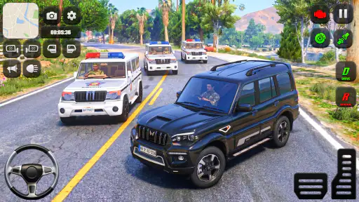 जीप ड्राइविंग गेम्स 3D screenshot
