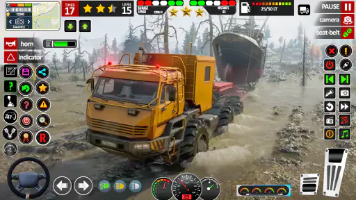 ट्रक सिम्युलेटर- कीचड़ ट्रक screenshot