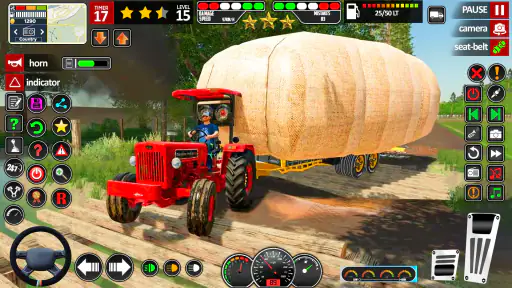 ट्रैक्टर खेती का खेल 2023 screenshot