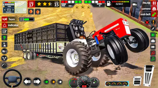 ट्रैक्टर खेती का खेल 2023 screenshot