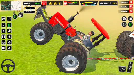 ट्रैक्टर खेती सिम्युलेटर गेम screenshot