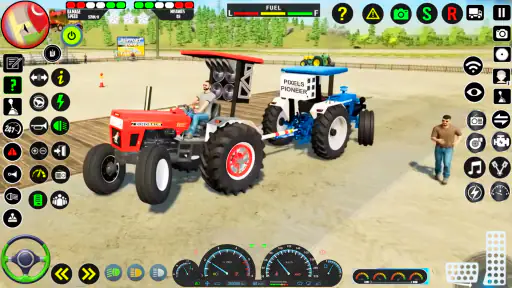 ट्रैक्टर गेम 3डी भारतीय ट्रैक् screenshot