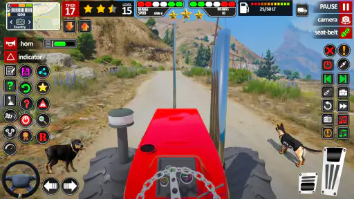 ट्रैक्टर गेम - ट्रैक्टर टोचन screenshot