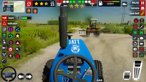 ट्रैक्टर गेम - ट्रैक्टर टोचन screenshot