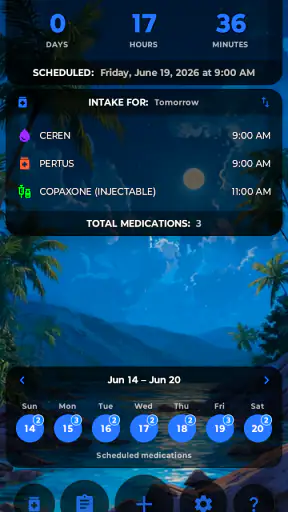 दवा एवं इंजेक्शन ट्रैकर screenshot