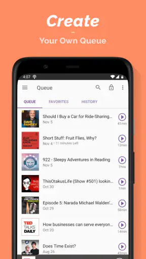 पॉडकास्ट रेडियो संगीत -Castbox screenshot