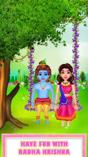 प्यारी राधा का फैशन मेकओवर screenshot