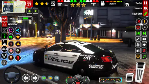 पुलिस सिम्युलेटर चेस गेम 3डी screenshot