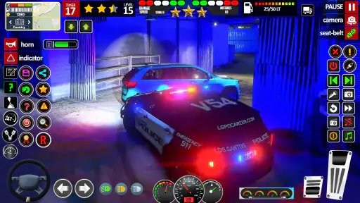 पुलिस सिम्युलेटर चेस गेम 3डी screenshot