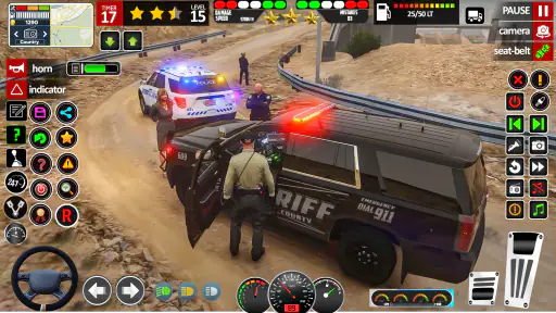पुलिस सिम्युलेटर चेस गेम 3डी screenshot